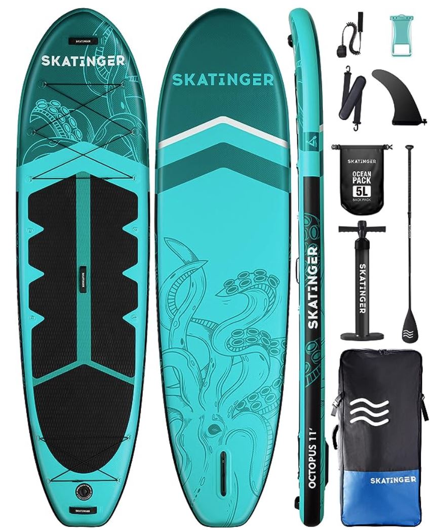Amazon Skatinger best overall paddle board for beginners