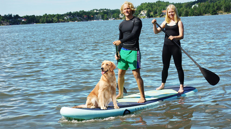 Aqua marina super trip two people and dog