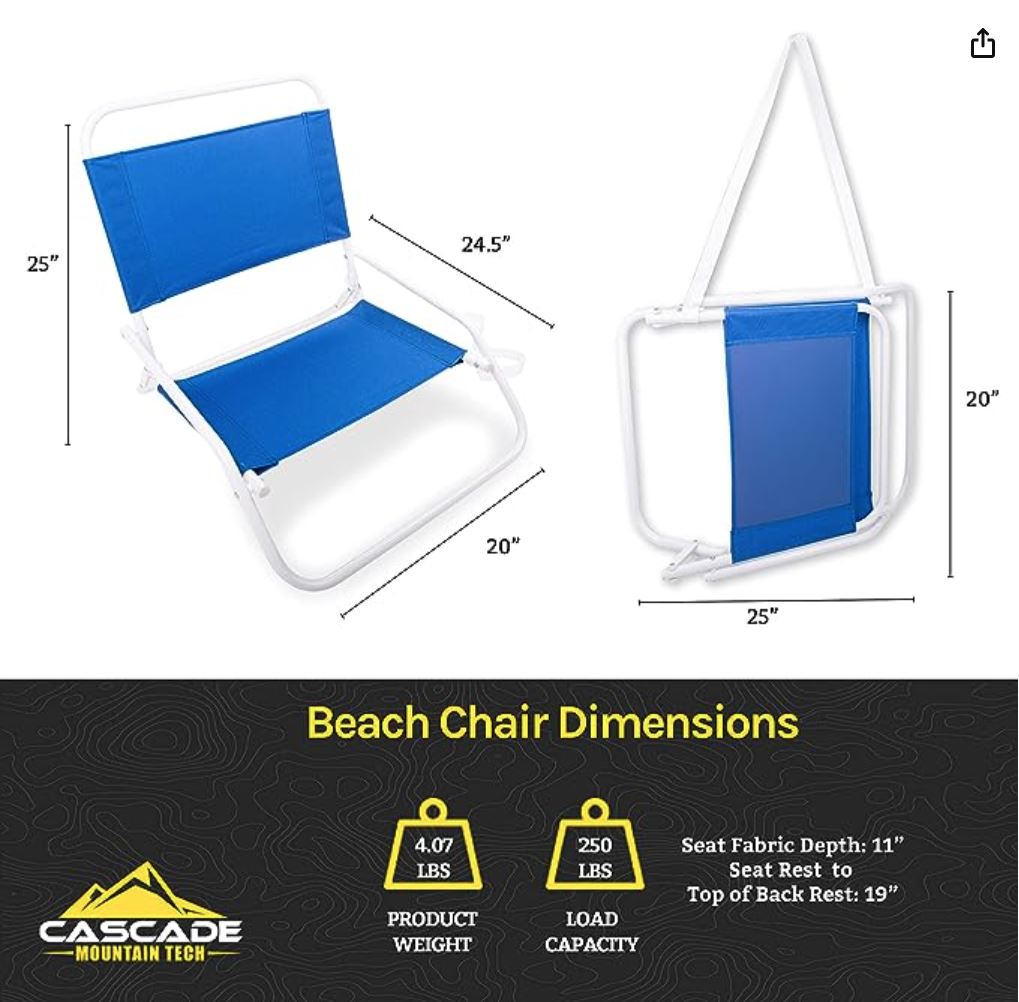 amazon Cascade folding chair