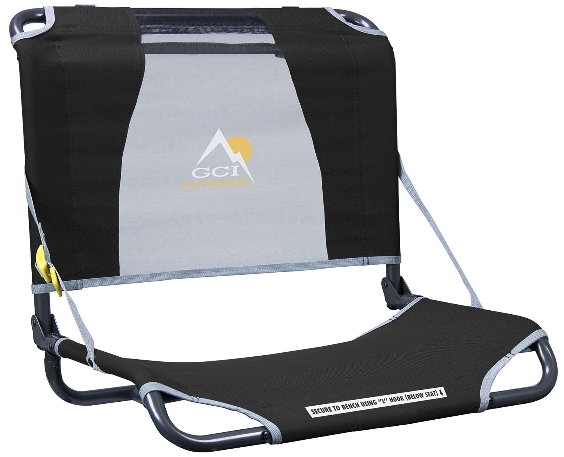 amazon gci big comfort stadium chair adjustable backrest black