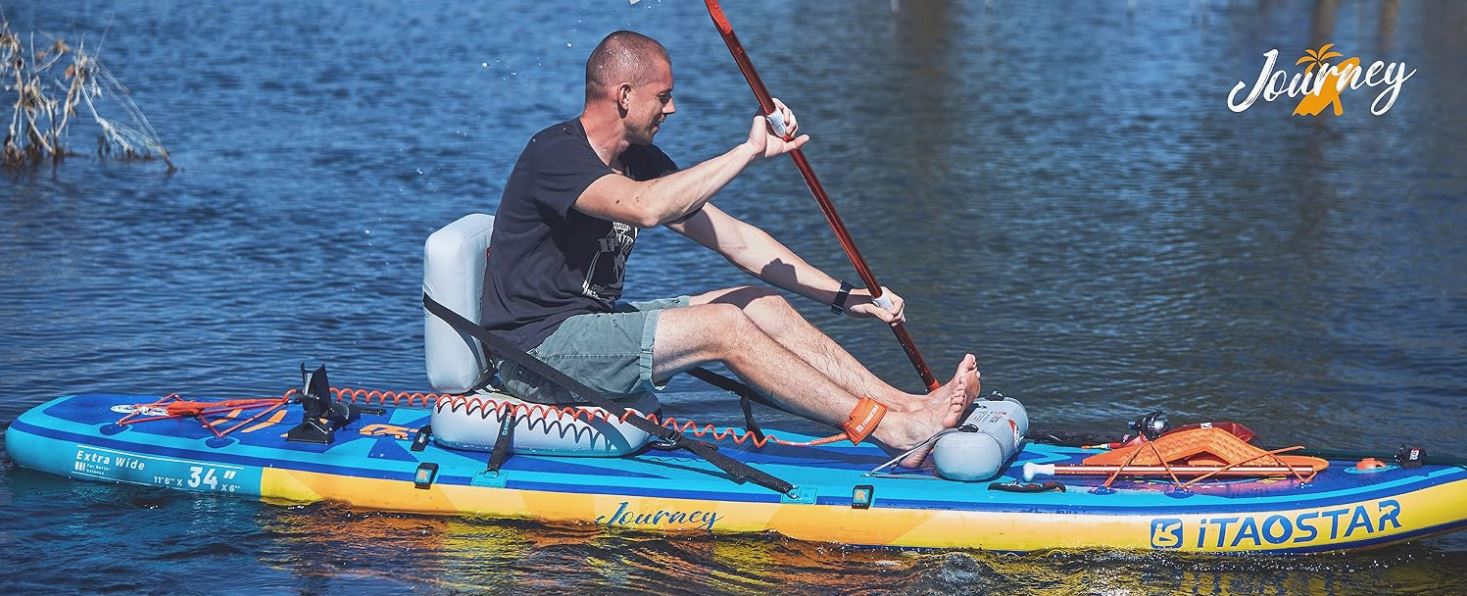 Paddle Board with Kayak Seat
