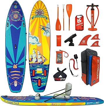 amazon itaostar wide paddle board with kayak seat product vertical journey