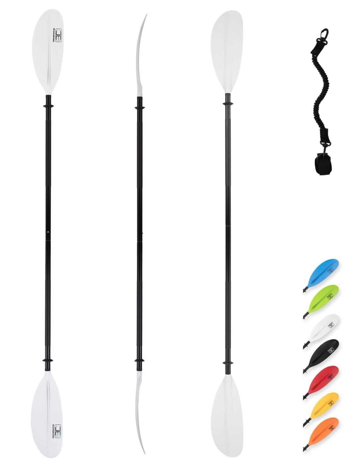 amazon oceanbroad kayak paddle adjust length product white