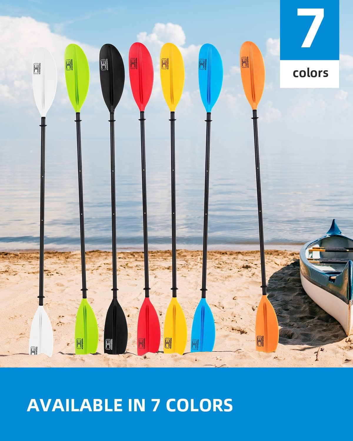 oceanbroad adjustable length kayak paddle