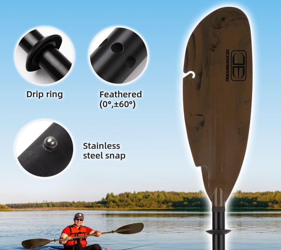 oceanbroad fishing kayak paddle